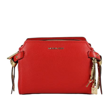 michael kors damen schultertasche rot wassermelone|Damen.